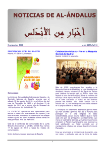 Septiembre 2012 14 1433 Celebración de Idu Al- Fitr en la