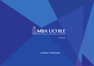 mba uchile - Escuela de Postgrado – Facultad de Economía y
