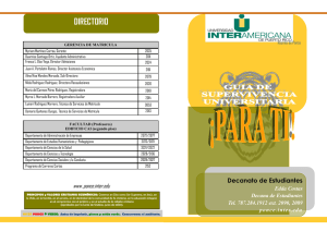DIRECTORIO - Ponce - Universidad Interamericana de Puerto Rico
