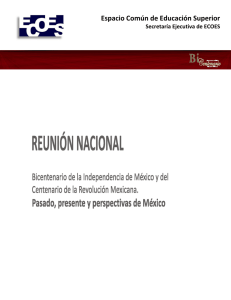 Reunin Nacional con motivo de los festejos del - ECOES