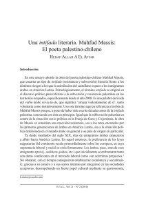 Una intifada literaria. Mahfud Massís