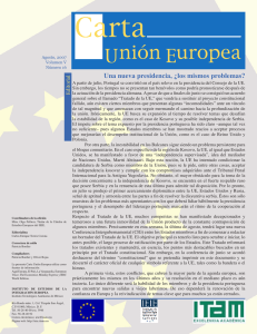Número XVI - Instituto de Estudios de la Integración Europea