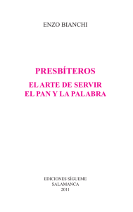 presbíteros - Ediciones Sígueme