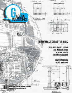 Reformas Estructurales - Facultad de Ciencias Políticas y Sociales