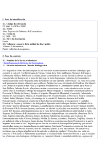 1. Área de identificación 1.1. Código de referencia ES. 06015