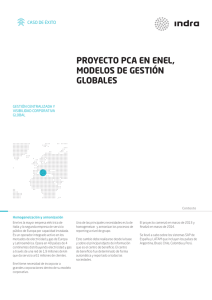 Proyecto PCA en ENEL