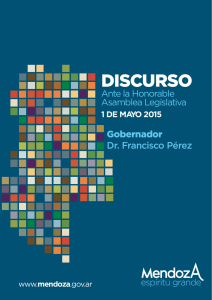 Discurso 1º de Mayo 2015 - Prensa