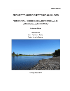 proyecto hidroeléctrico quilleco