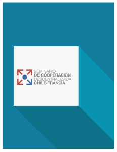 seminario de cooperación descentralizada chile
