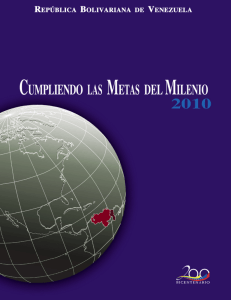 Cumpliendo las Metas del Milenio - Venezuela 2010