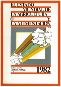 El estado mundial de la agricultura y la alimentación, 1982