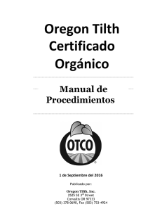 procedimientos de OTCO