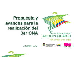 3er Censo Nacional Agropecuario