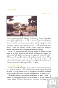 Diario de viaje - Biblioteca Enrique Gil y Carrasco