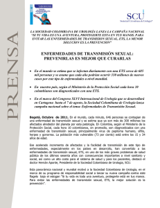 Comunicado General E.. - Sociedad Colombiana de Urología