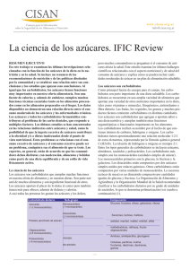La ciencia de los azúcares. IFIC Review