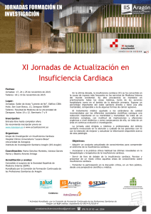 Programa Jornadas Insuficiencia Cardiaca 2015