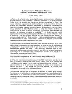 Determinantes Sociales - Asociación Chilena de Municipalidades