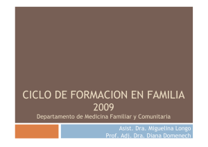 Ciclo taller 3 - Página de los Residentes de Medicina Familiar y
