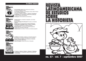 El Eternauta - Revista Latinoamericana de Estudios sobre la Historieta
