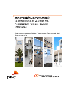 La experiencia de Valencia con Asociaciones Público