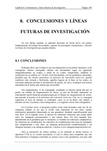 8. CONCLUSIONES Y LÍNEAS FUTURAS DE INVESTIGACIÓN