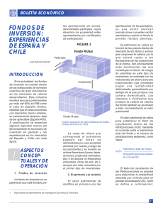FONDOS DE INVERSIÓN: EXPERIENCIAS DE ESPAÑA Y CHILE