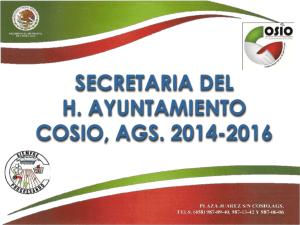 Diapositiva 1 - Gobierno del Estado de Aguascalientes