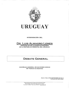 uruguay - Naciones Unidas