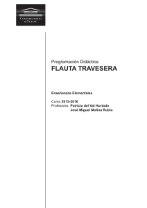 FLAUTA TRAVESERA - Conservatorio de Getafe