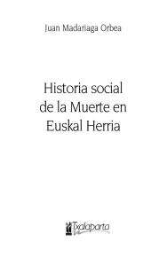 Historia social de la Muerte en Euskal Herria
