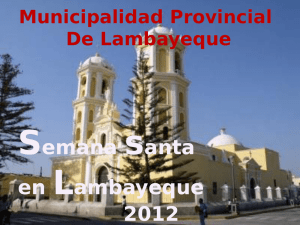 Descarga Semana Santa - Municipalidad provincial de Lambayeque