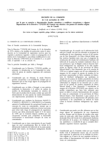 Diario Oficial de las Comunidades Europeas 20. 11. 1999