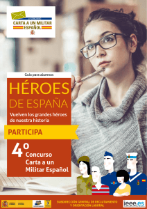 dossier alumnos - Carta a un Militar Español