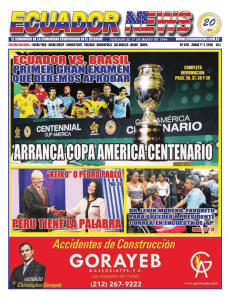 Edición 876 - Ecuador News