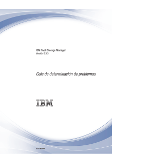 IBM Tivoli Storage Manager: Guía de determinación de problemas