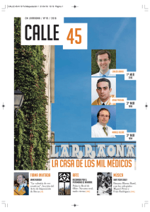 revista “Calle 45” - Colegio mayor Larraona