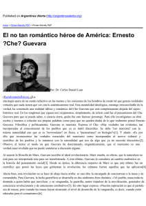 El no tan romántico héroe de América: Ernesto ?Che? Guevara