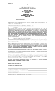 Formulario IN-T - Legal Info Panama