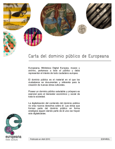 Europeana`s Public Domain Charter
