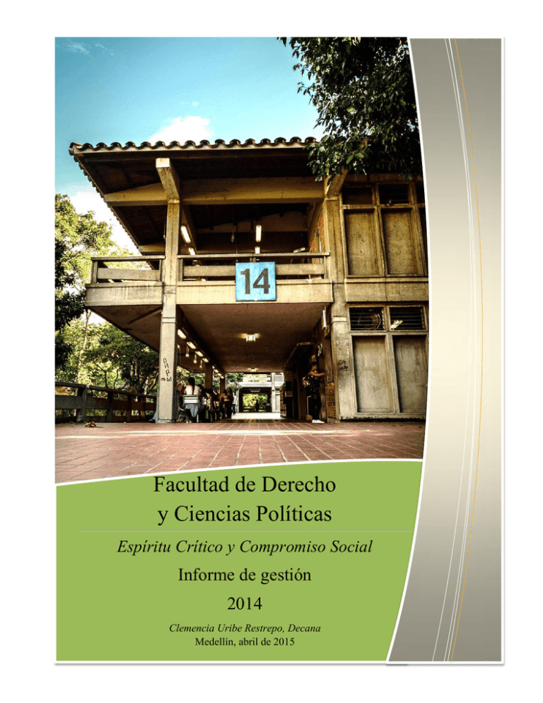 Informe De Gesti n A o 2014
