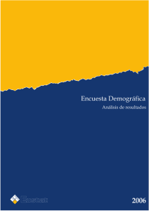 Encuesta Demográfica. 2006