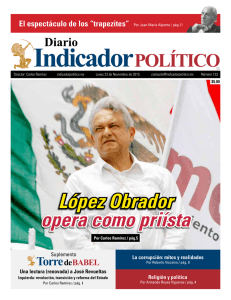 opera como priísta López Obrador