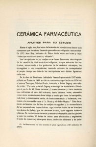 cerámica farmacéutica - Biblioteca Digital de la Comunidad de Madrid