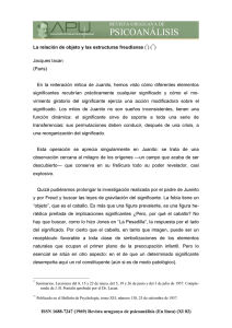 psicoanálisis - Asociación Psicoanalítica del Uruguay