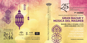 gran bazar y música del magreb - Real Orquesta Sinfónica de Sevilla