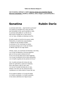 Sonatina Rubén Darío - Ecomundo Centro de Estudios