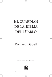 EL GUARDIÁN DE LA BIBLIA DEL DIABLO Richard