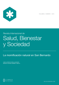 Salud, Bienestar y Sociedad - Journals in Epistemopolis / Revistas