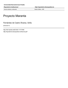 maranta - Universidad Iberoamericana Puebla